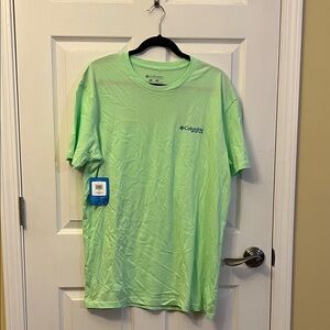 Columbia Men's Mint Green Short Sleeve Tee